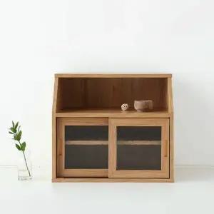 [마켓비]MUNIE 미니수납장 2문 B형 미들브라운 2480.3614