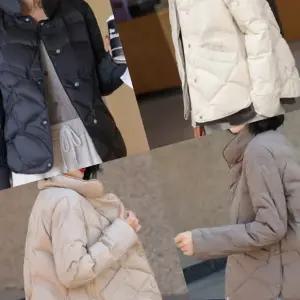 여성 숏패딩 오리털 경량패딩 겨울 환절기 점퍼 경량패딩 환절기패딩