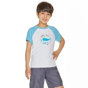 [하프클럽/] 주니어 래쉬가드 수영복 반팔 스윔셔츠 TM-BSS31_H