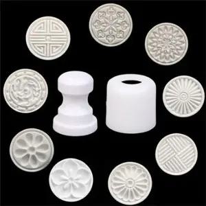 (쿠킹플러스) 떡도장 떡모양스템프 모양찍기 찍기틀 몰드 모양틀 조형도구