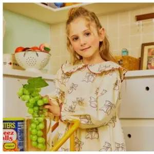 [롯데백화점]미니도우 미니도우 핑크 리본 여아 블라우스