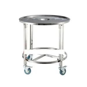 국통 회전 받침대 육수통 급식실 스텐 원형 거치대
