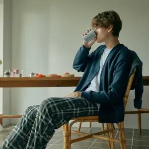 릴렉스 남성 홈웨어 그린 팬츠(1pcs)