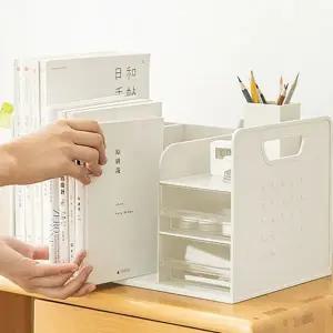 책상 위 책꽂이 다용도 데스크탑 사무실 서랍형 책꽂이 공부방 서류함 서랍함 정리함 오피스 정리