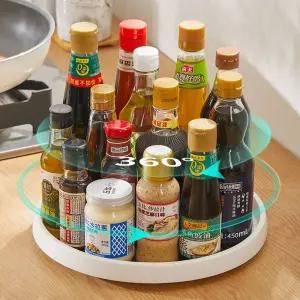 다용도 360 원형 회전쟁반 선반 주방 회전트레이/냉장고/정리/꺼내기/쉬운/돌아가는/소스병/양념/보관함