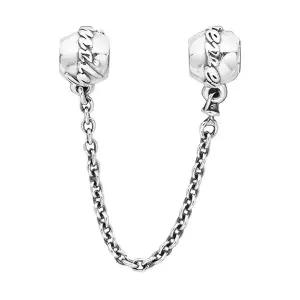 [판도라] 791788 패밀리 타이 세이프티 체인 클립 실버 참