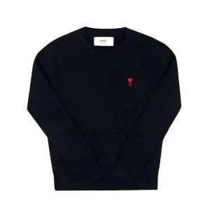 [아미] AMI BFUSW035 730 430 아미 드 꾀흐 스몰 하트 로고 공용 맨투맨