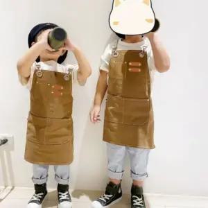 헤이이츠미 유아 아동 앞치마 미술가운 어린이집 유치원 미술 요리 문센 촉감 놀이