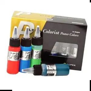 문구용품 알파 컬러리스트용 포스터칼라 12색 튜브형 40ML 1개