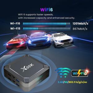 로니식 안드로이드 13 TV 박스 X98K RK3528 듀얼 WiFi BT 5.0 8K 스트리밍 미디어 플레이어 네트워크 셋톱