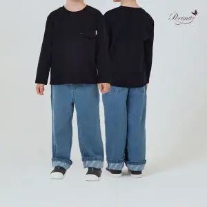 [보리보리/페리미츠]롤업 나염 데님 팬츠(P2612Q210_36)