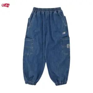 [롯데백화점]뉴발란스 WE GROW TOGETHER_카고 조거 데님 팬츠(NK9TG1203U)