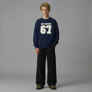 행텐틴즈 동백01 더블페이스 세미와이드 팬츠_블랙  14560-038-202-07-100