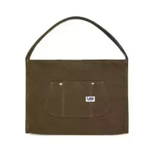 리 빅 포켓 에코백 브라운