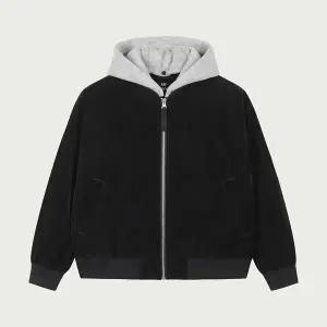 행텐틴즈 여아 라미네이팅 글로시 후드 MA-1 점퍼_093(14560-110-201-69)