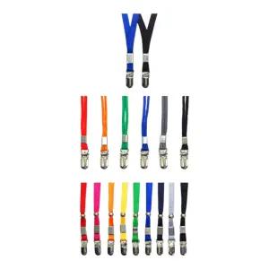 집게형 이름표 명찰 사원증 목걸이 줄 100개 클립 신분증