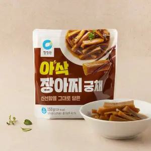 청정원 아삭 장아찌 궁채 250g
