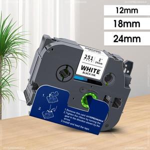 브라더 라벨 프린터 PT-P750 호환 테이프, 12mm, tze231