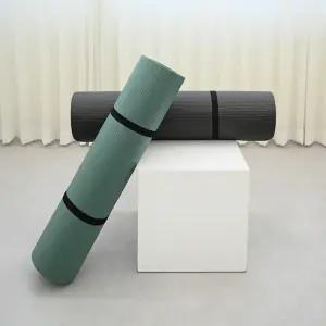 요가매트 대형 200x80 층간소음 두께15mm 바닥 매트 두꺼운 홈트 필라테스 스트레칭 운동 가방세트