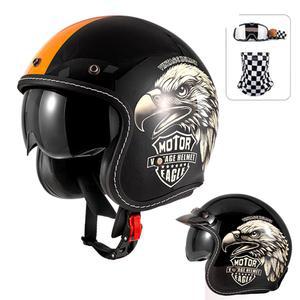 페이스 헬멧 오토바이 스쿠터 가벼운 클래식바이크헬멧 할리데이비슨 1000g