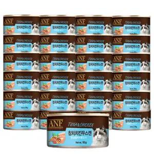 ANF 고양이 캔 참치치킨무스 1박스 (95g x 24개입)