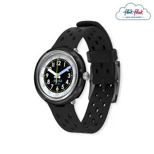 [본사] 플릭플락 유아용 시계 FIZZ IN BLACK FCNP001