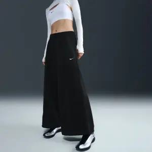 나이키바지 UQJ IH8515-010 스포츠웨어 여성 미드라이즈 와이드 레그 트랙 팬츠