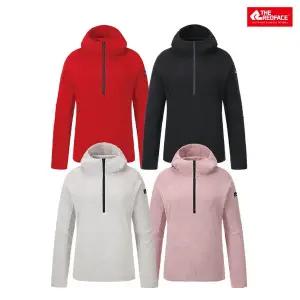 [레드페이스] [레드페이스 본사] 그리드플리스후디우먼짚티셔츠 REWFTSWBE750