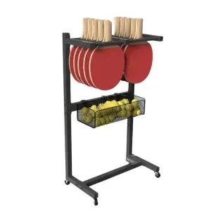 탁구채 거치대 라켓 수납대 탁구연습장 정리대 체육관용