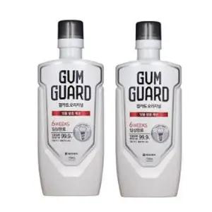 동아제약 검가드 오리지널 가그린 750ml × 2개 / 대용량 구강청결제 잇몸관리 충치예방