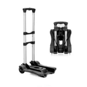 (색상 블랙)시장 장바구니 캐리어 접이식 핸드 쇼핑 카트 일반형