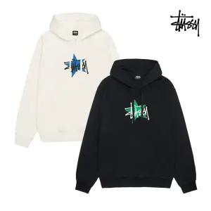 스투시 스타 피그먼트 다이드 후드