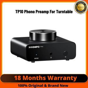 NEOHIPO TP10 포노 프리 앰프 톤 컨트롤 턴테이블 용 미니 RCA3.5MM 출력 저잡음 헤드폰