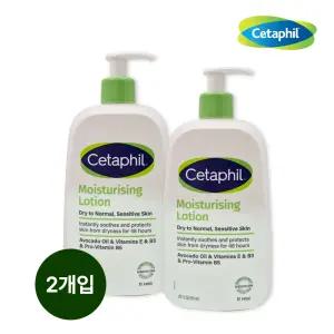 세타필 모이스춰라이징 로션 591ml 2개입/1등보습/저자극포뮬라/얼굴겸용/민감피부/영유아사용/48시간지속/온가족로션/데일리보습/무향