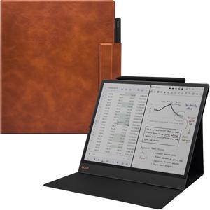 13.3인치 오닉스 북스 탭 X C 컬러/북스 노트 맥스 울트라-씬 스탠드 커버 마그네틱 케이스 펜 버클 자동