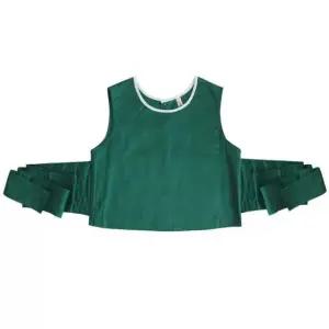 안전 조끼 구속 침대 낙상 방지 억제대 가슴 간호 치매 초록 버튼 제약복 M