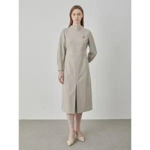 [올리비아로렌]모크넥맞주름원피스VOCOA5S2121