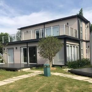 레저 하우스 2층 조립식 소형 주택 야외 모던 이동식 접이식 룸 컨테이너 캐빈 정원