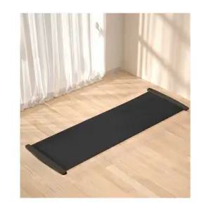 슬라이딩 매트 보드 다리 코어운동 실내 스케이트 홈 업그레이드 블랙 2M