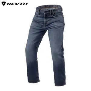 레빗 LOMBARD 3 RF JEANS 팬츠 오토바이 바지 라이딩진 - 미디엄 블루 스톤