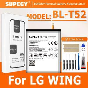 2026년 SUPEGY  100% NRE BL-T52 배터리 LG WING 휴대폰 배터리도구