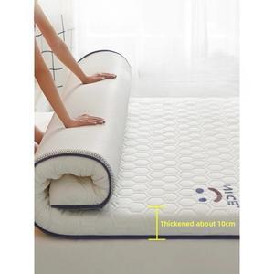 두꺼운 라텍스 매트리스, 부드러운 쿠션, 임대 전용 무접이식 침대, 매트리스, 스펀지 패드