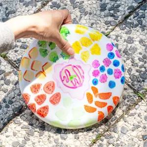 바깥놀이 무지 부메랑 원반 꾸미기 반려견장난감 야외운동기구 순발력게임 어린이선물