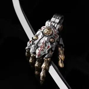 렘브란몰-(XL11232) 메카닉 핸드 팬던트 목걸이 /키홀더/사이버펑크 핸드 팬던트/데스크 가방 장식/기념일 선물