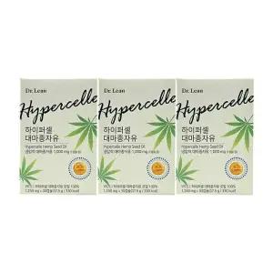 닥터린 하이퍼셀 대마종자유 1250mg x 30캡슐 x 3박스