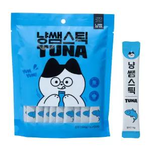 냥쌤스틱 짜먹는 고양이 간식 대용량 참치 30개입