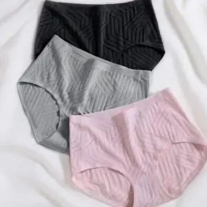 여성 순면 팬티 데일리 심리스 무봉제 여성 면 팬티 편안한 속옷 언더웨어