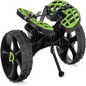 레일블라자 정품 C-Tug 카약 카트 돌리 - 260파운드 적재 용량의 펑크 없는 바퀴 카누 트레일러 휴대용 및