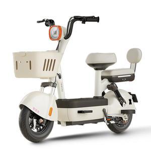 전기 바이크 성인용 성인 12ah 배터리 귀여운 자토바이 스쿠터 600w 미니벨로