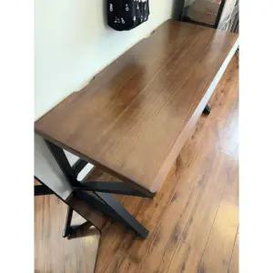 우드슬랩테이블 원목 책상 사무실 식탁